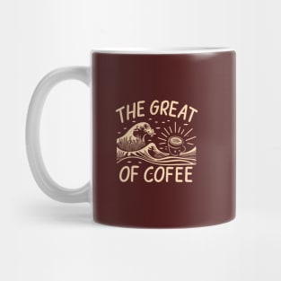 The Great Wave of Coffee Mug